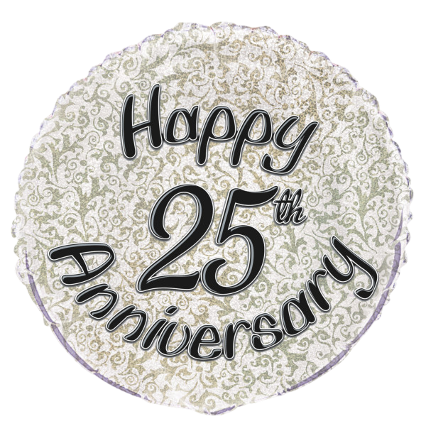 Standard Happy 25th Anniversary
